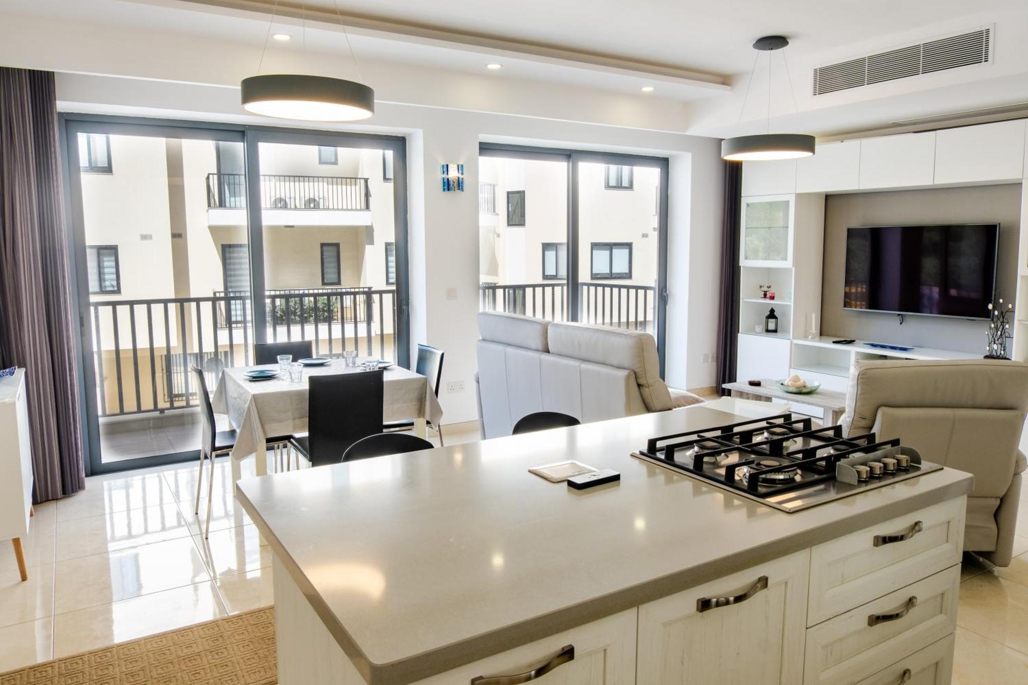 Mellieha, Luxury 3 Bedroom Azure Maisonette المظهر الخارجي الصورة